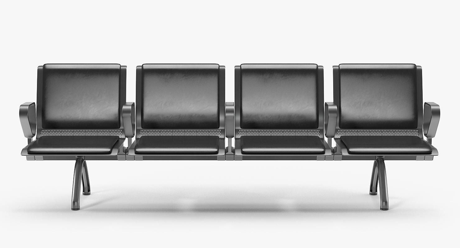 3D Airport Terminal Seating System