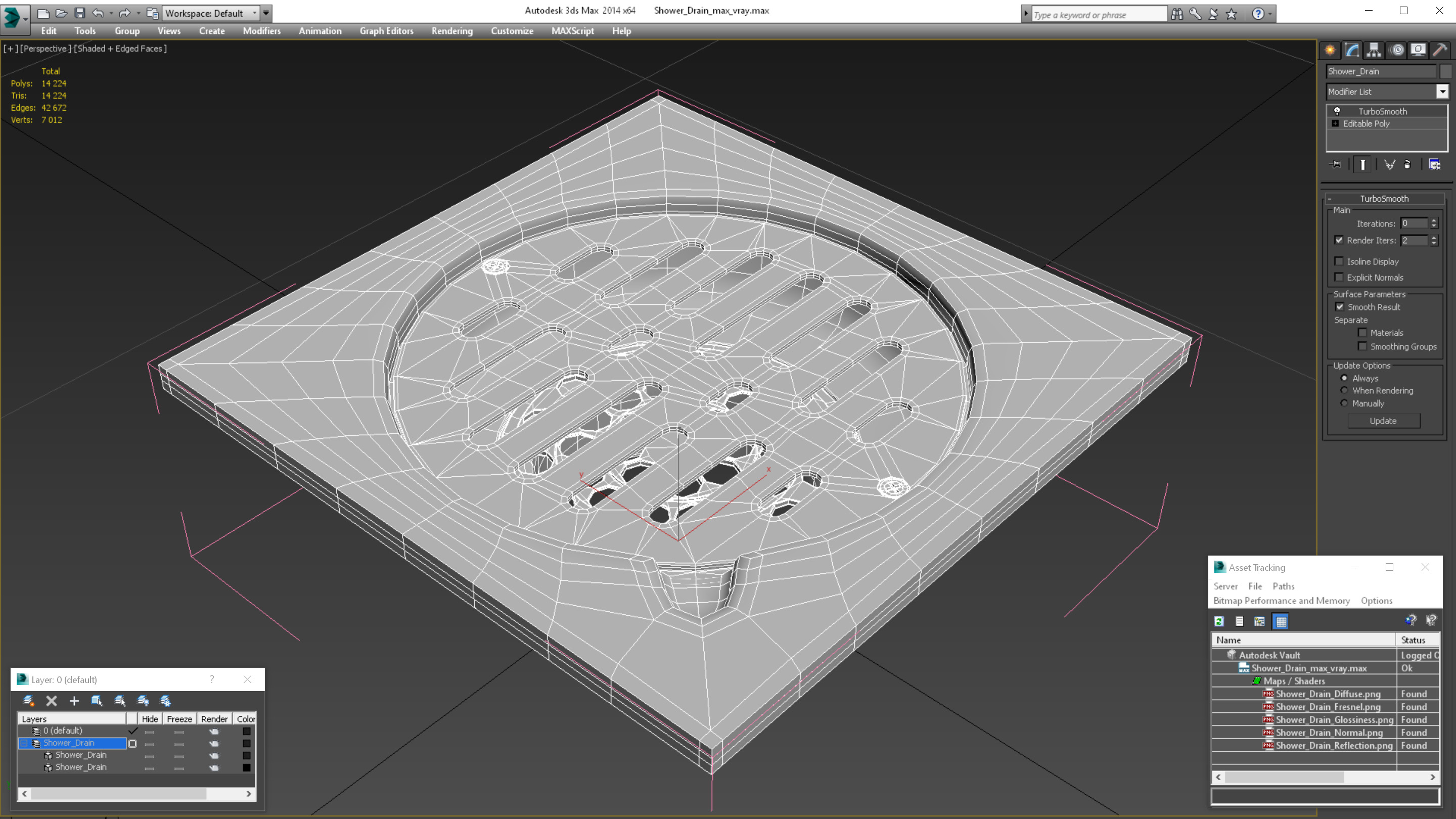 Shower Drain 3D