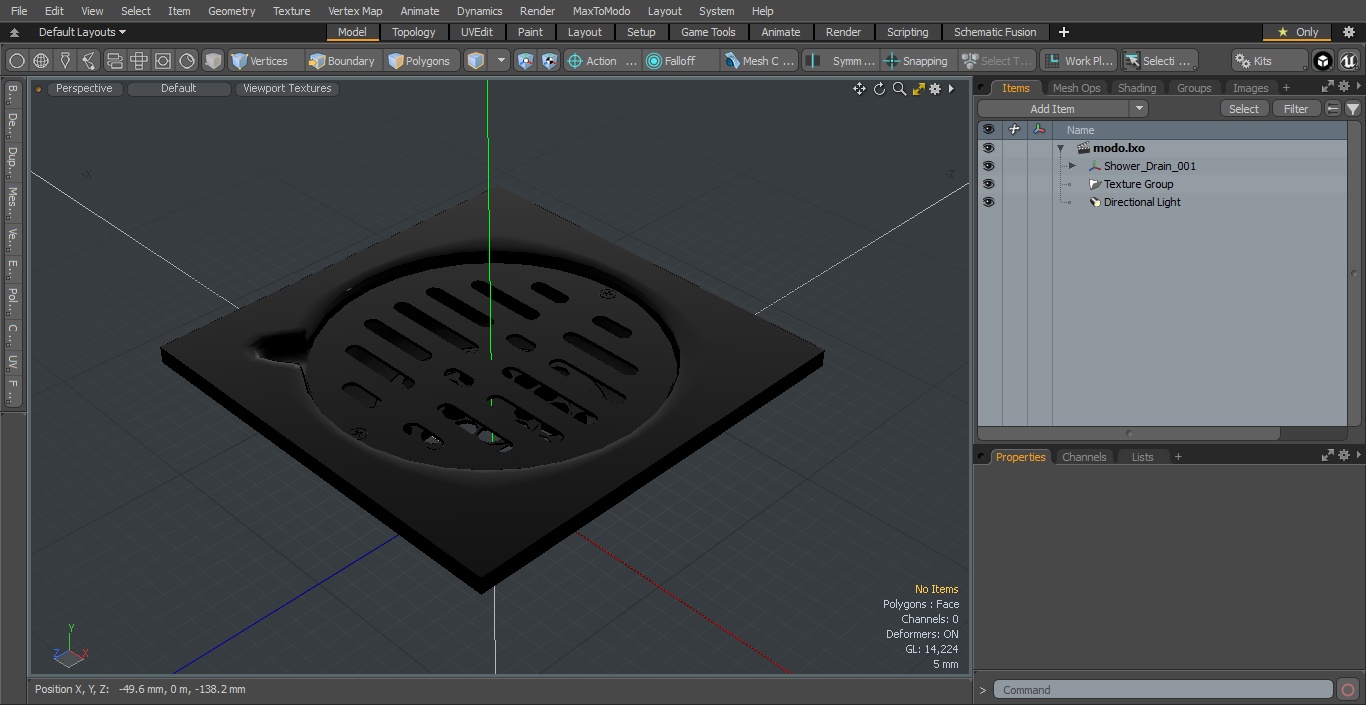 Shower Drain 3D