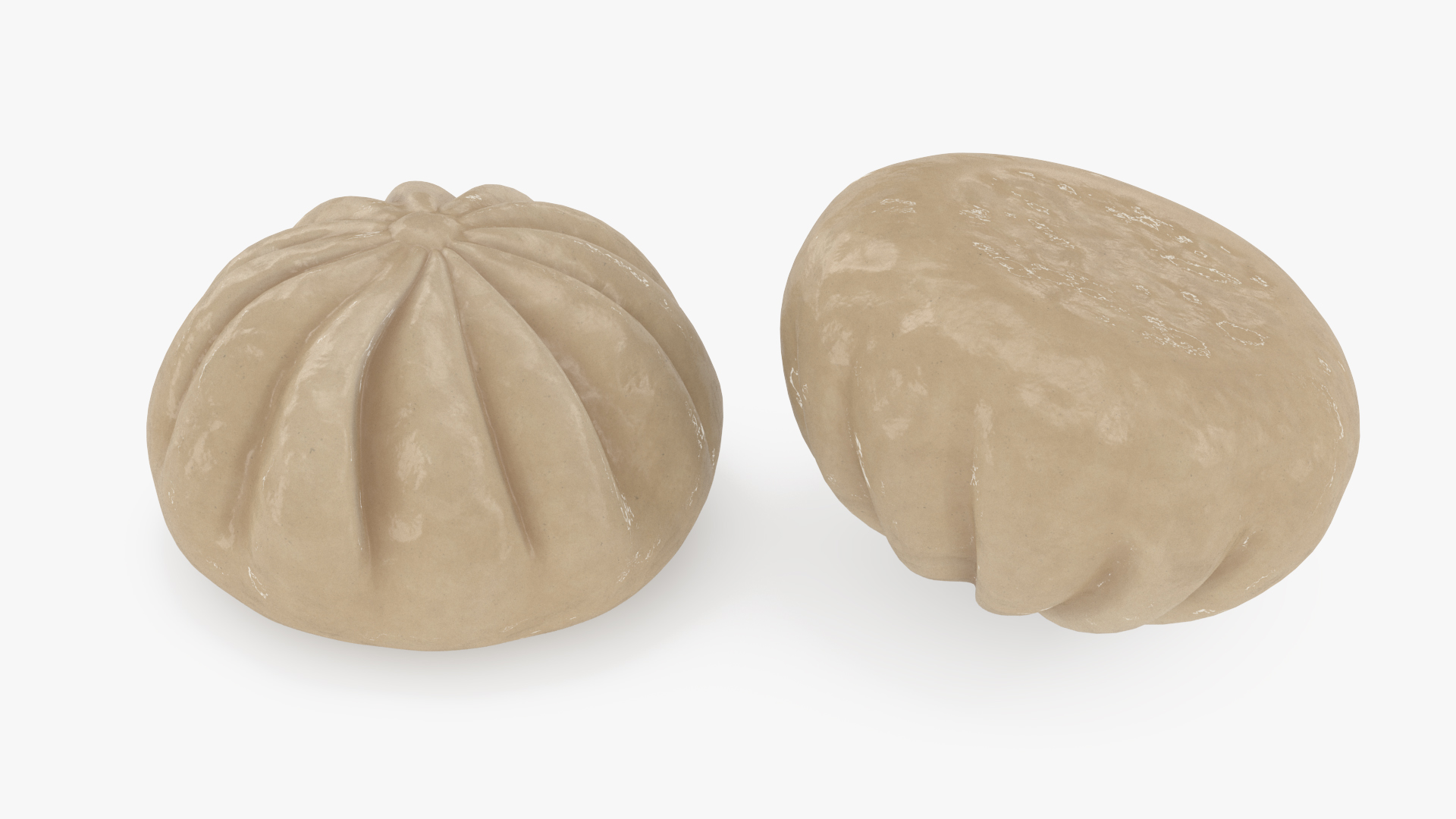 Asian Dumpling Cooked for 3D Print 3D model