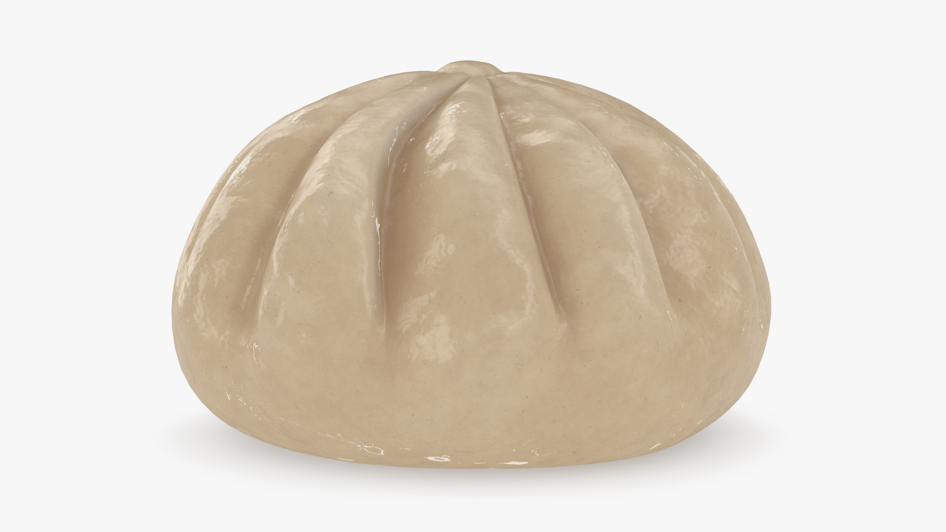 Asian Dumpling Cooked for 3D Print 3D model