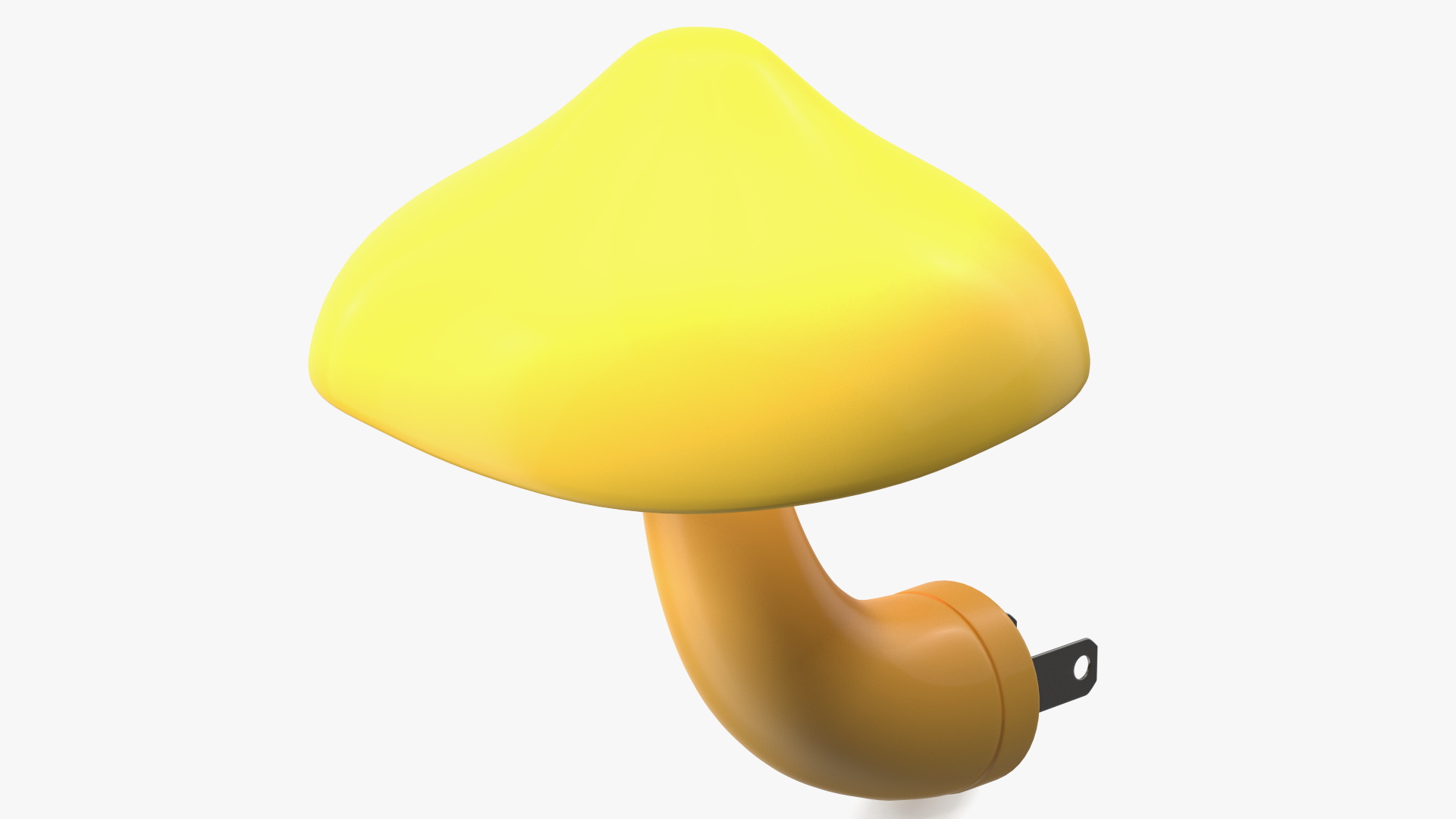 3D Mushroom Night LED Light Yellow