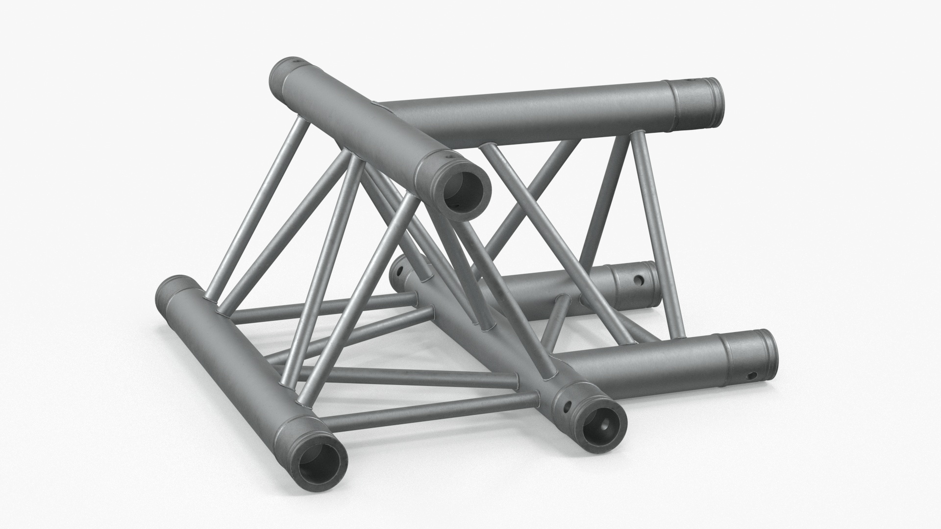 Architecture Triangular Truss Modular 3D