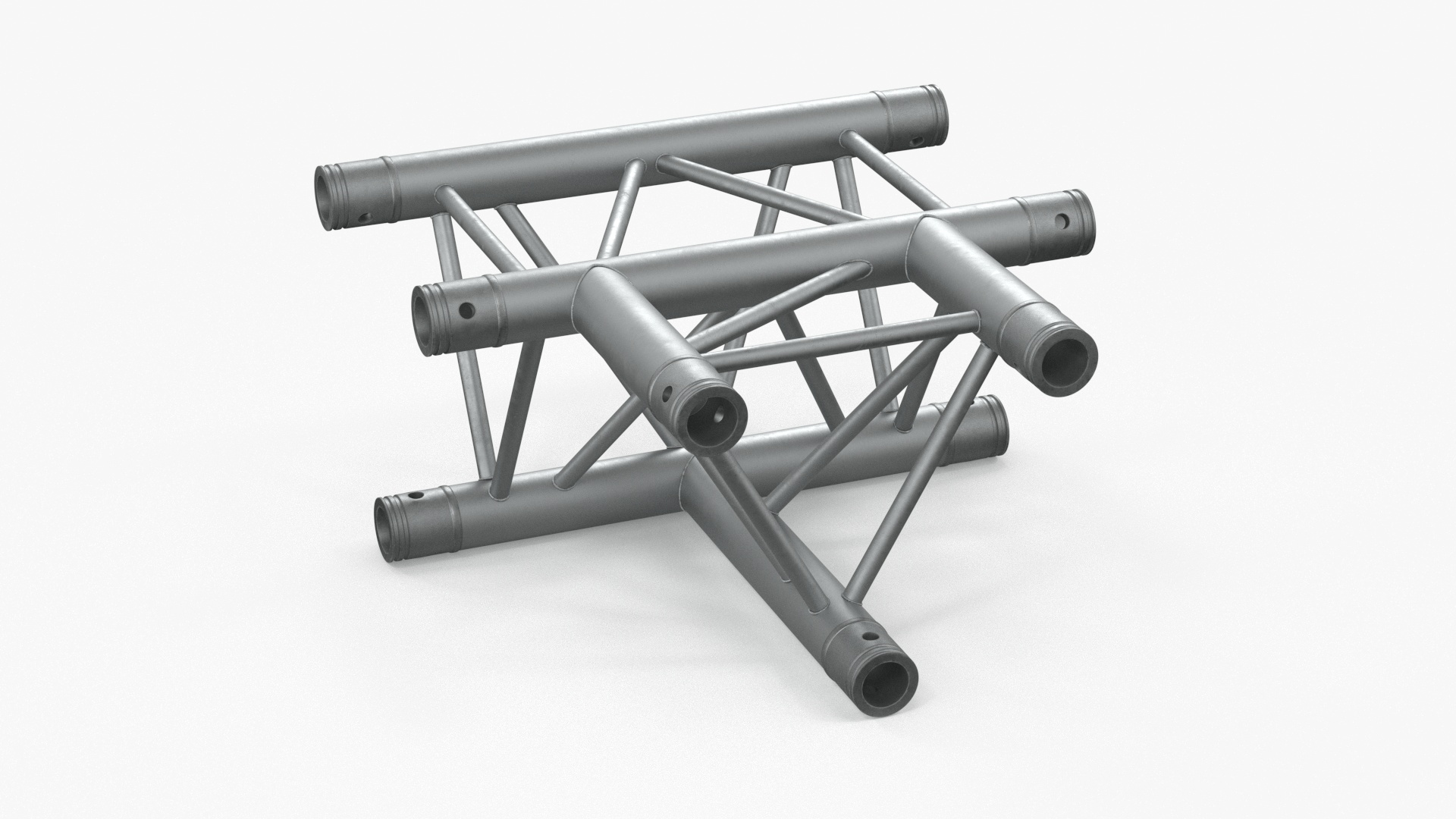 Architecture Triangular Truss Modular 3D