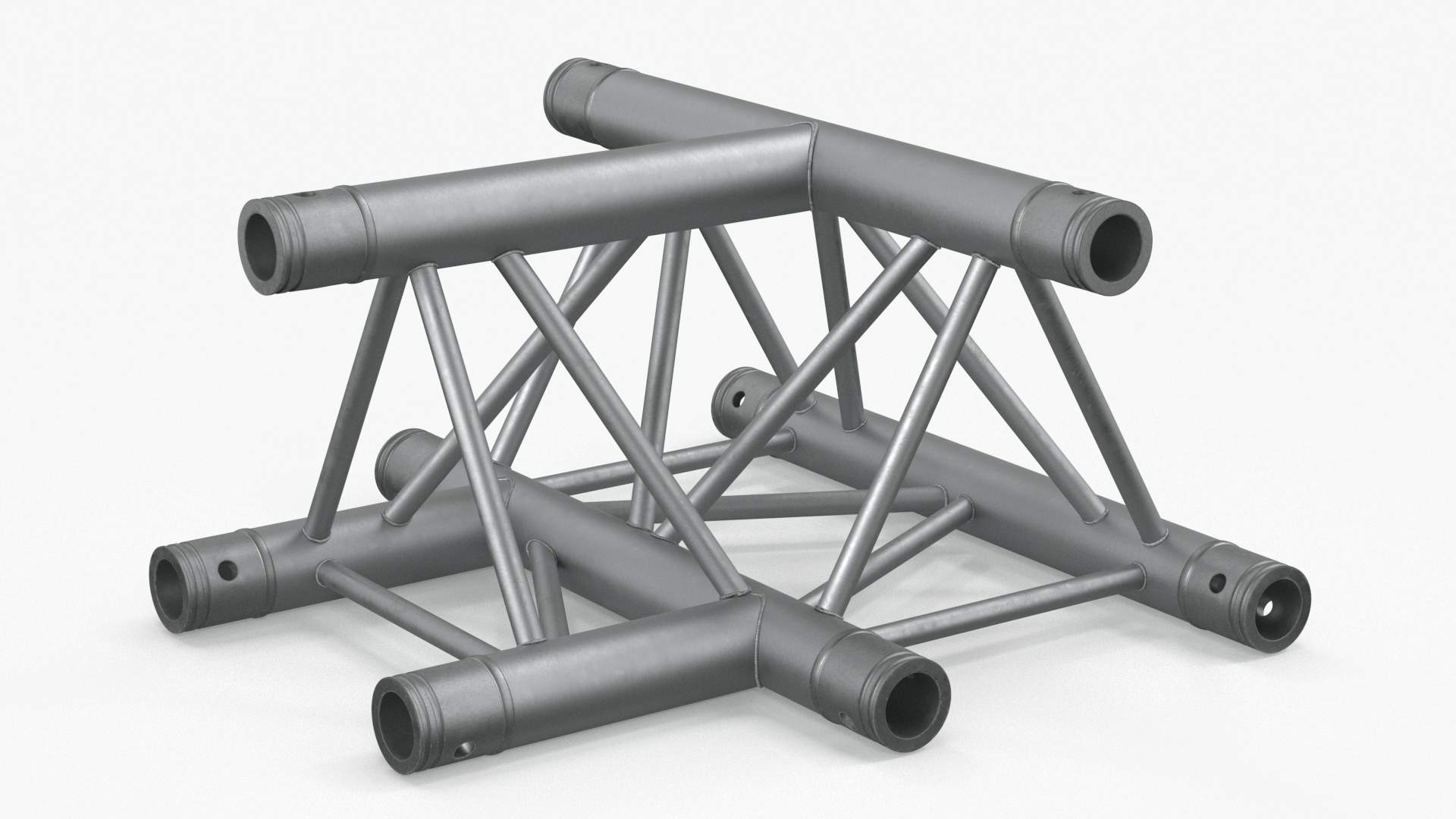 Architecture Triangular Truss Modular 3D
