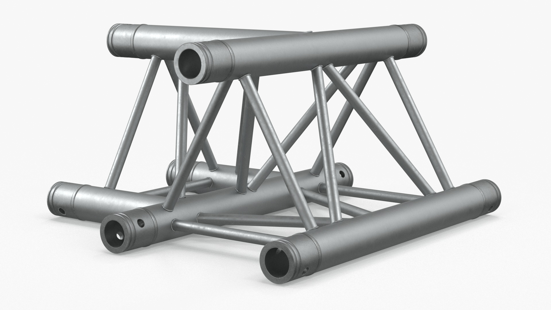 Architecture Triangular Truss Modular 3D
