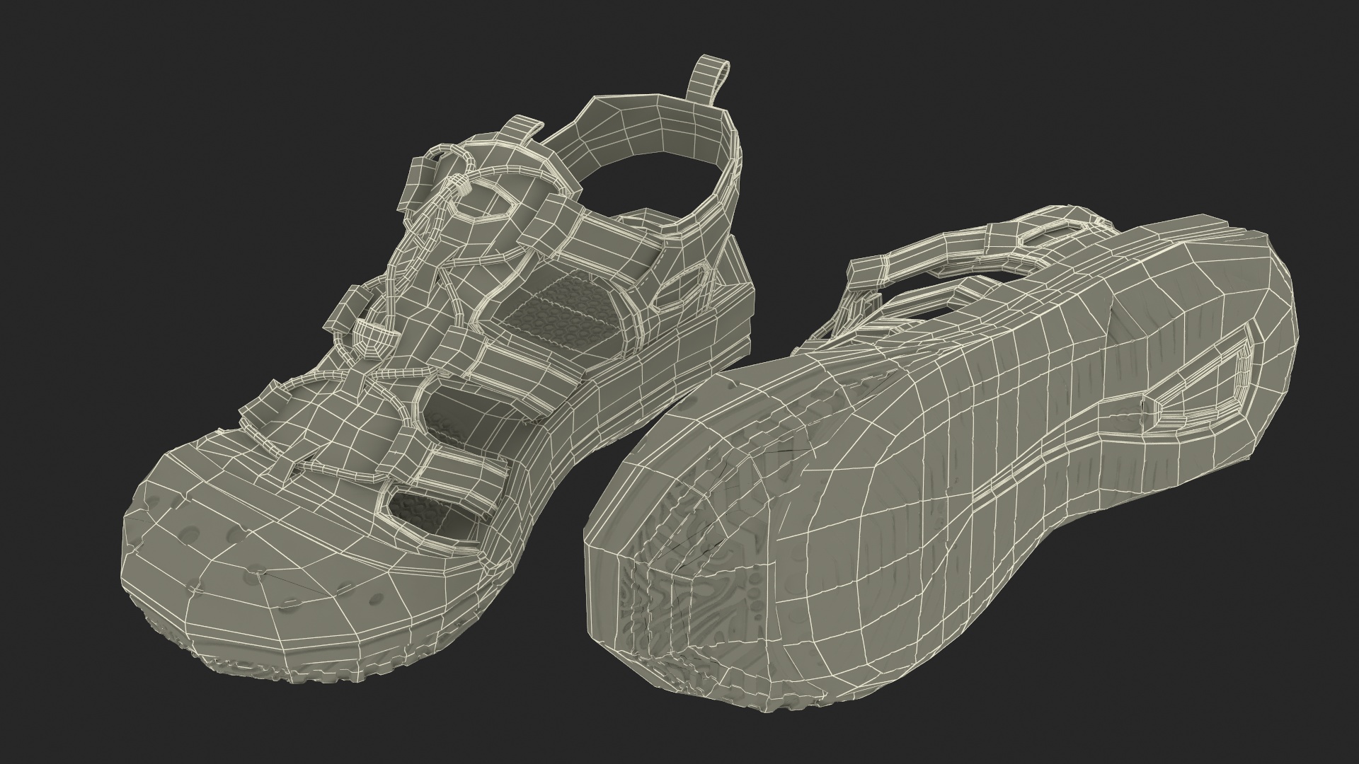 Adventure Sandals 3D