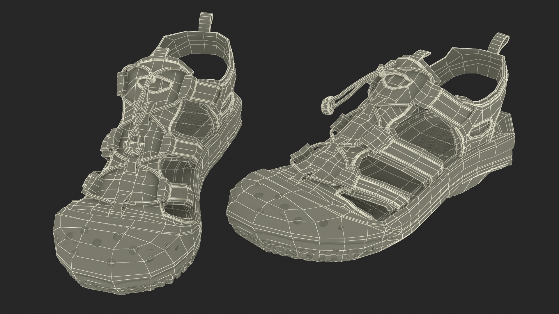 Adventure Sandals 3D