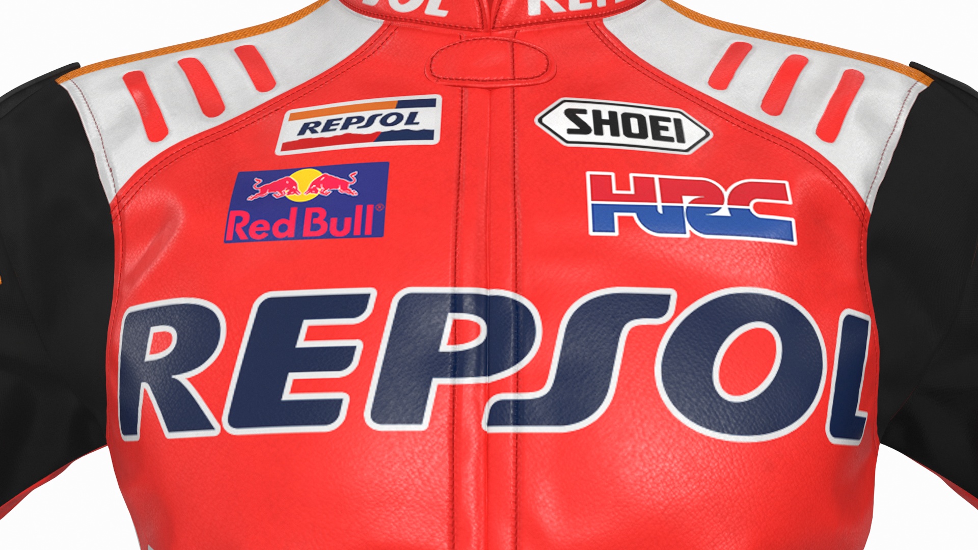 3D Honda Racing Suit Red