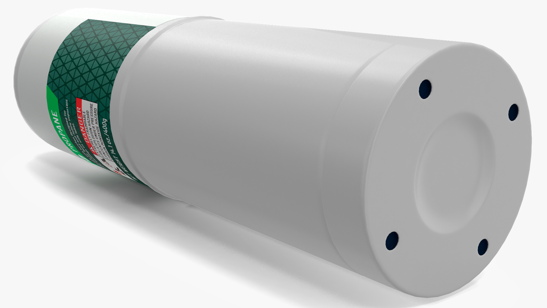 Hand Torch Propane Fuel Cylinder 3D