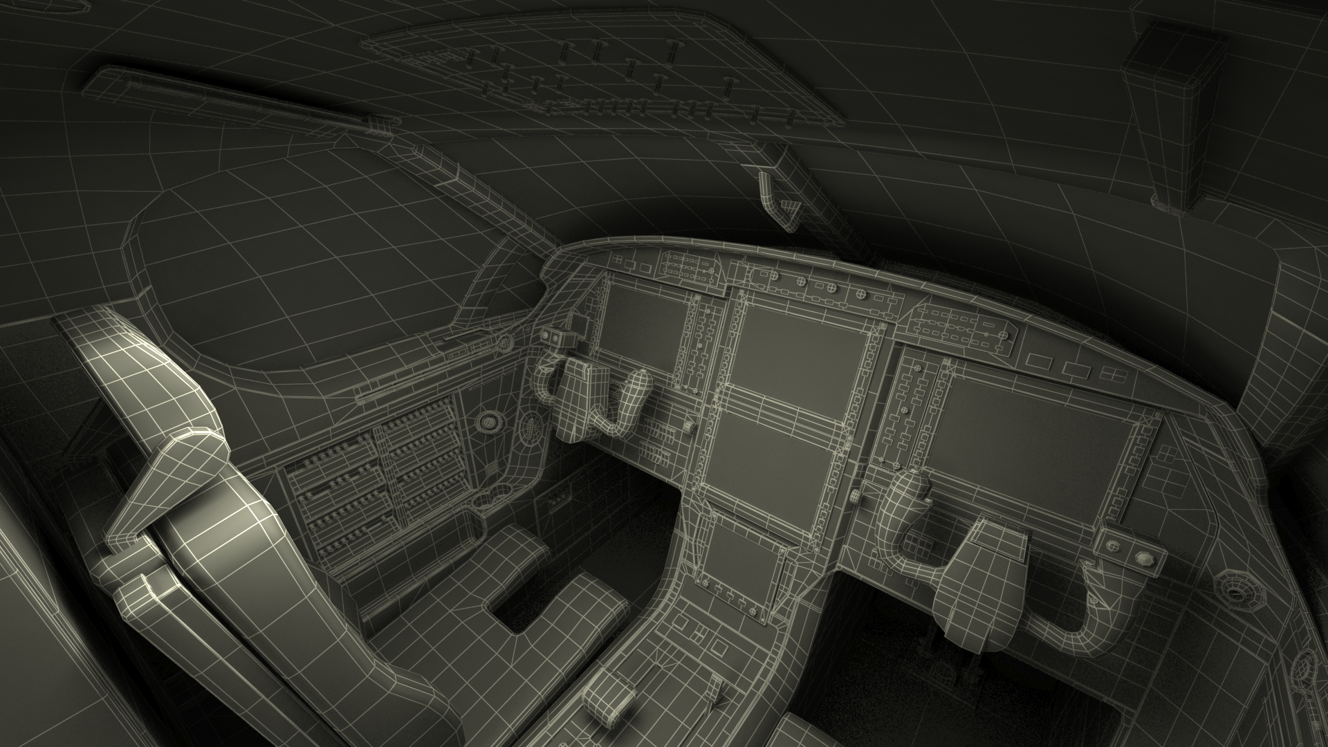 Turboprop Business Aircraft 3D