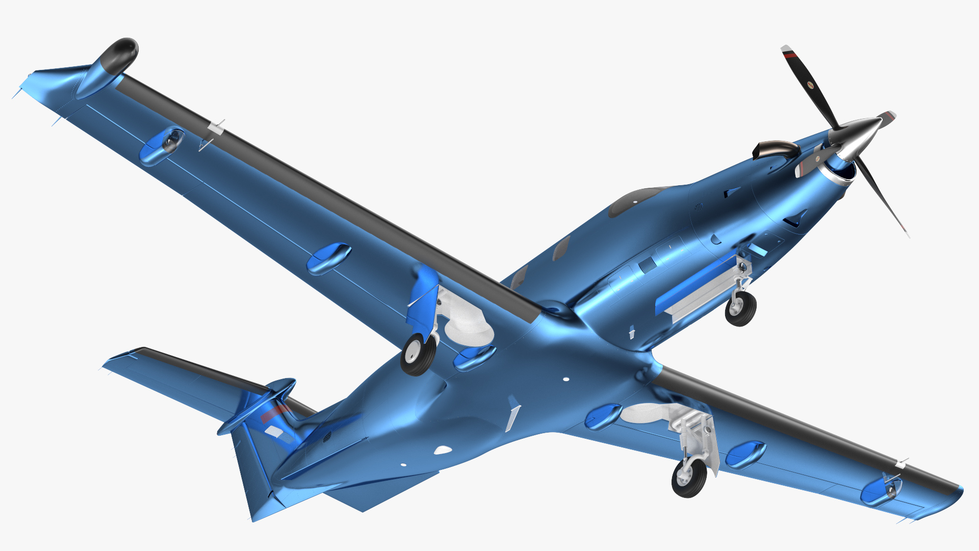 Turboprop Business Aircraft 3D