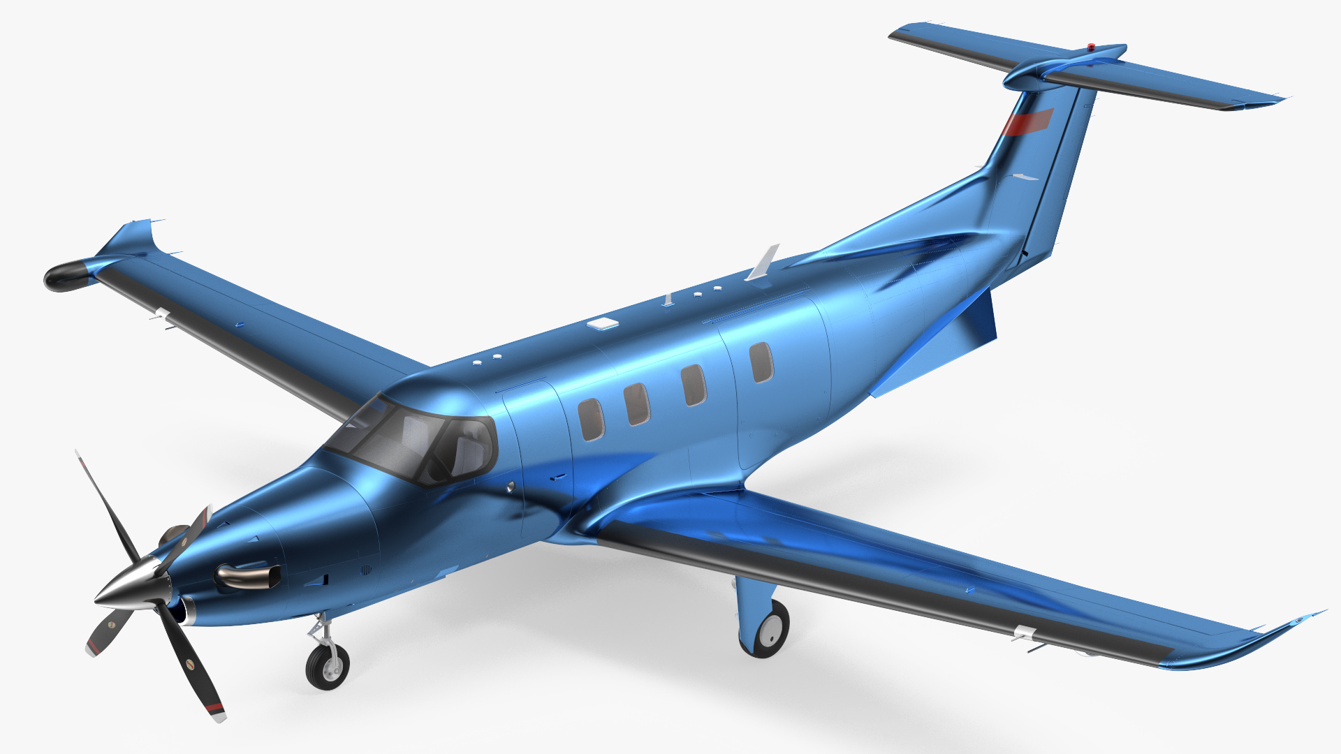 Turboprop Business Aircraft 3D