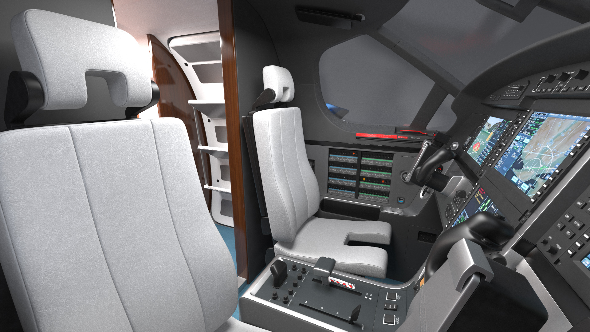 Turboprop Business Aircraft 3D