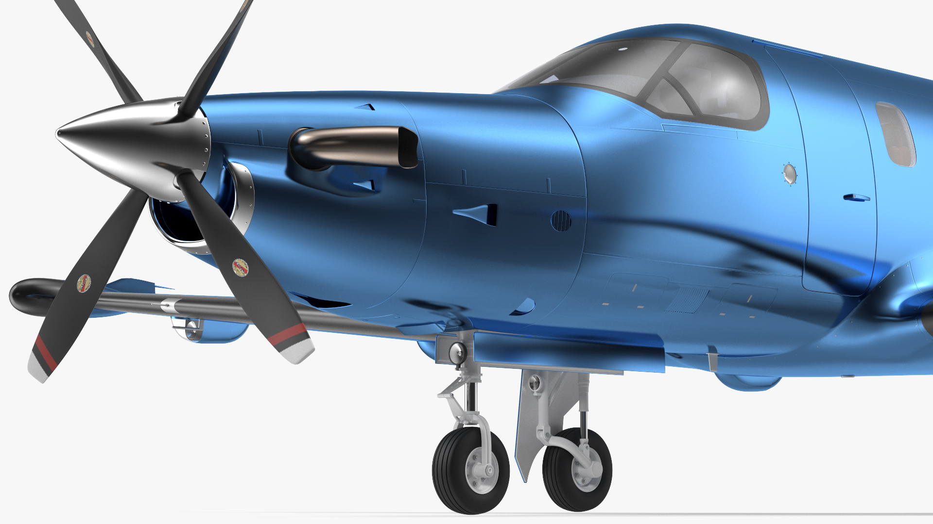 Turboprop Business Aircraft 3D