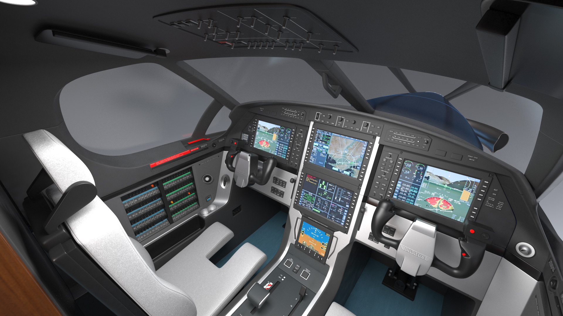 Turboprop Business Aircraft 3D