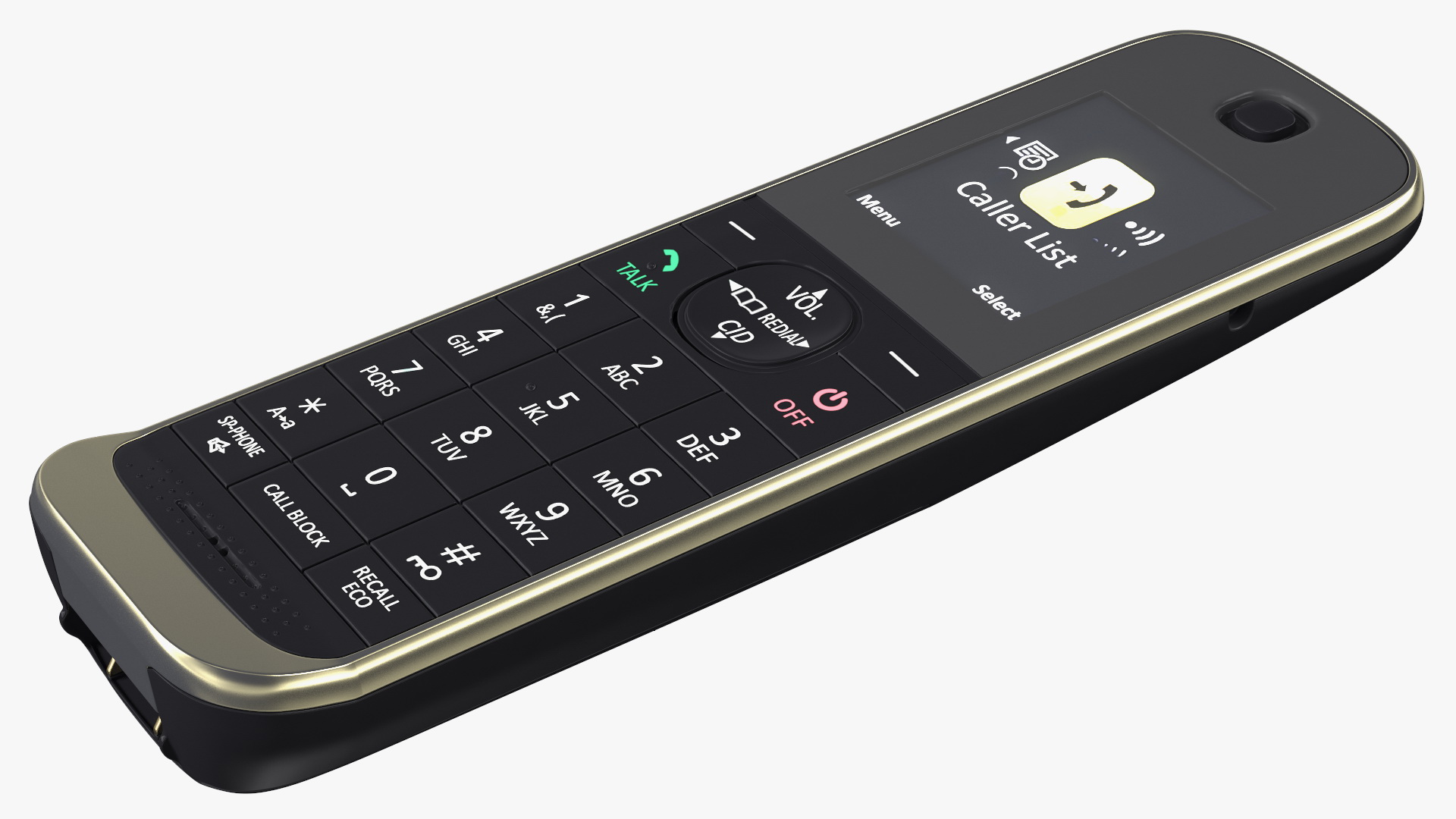 3D Cordless DECT Landline Home Phone model