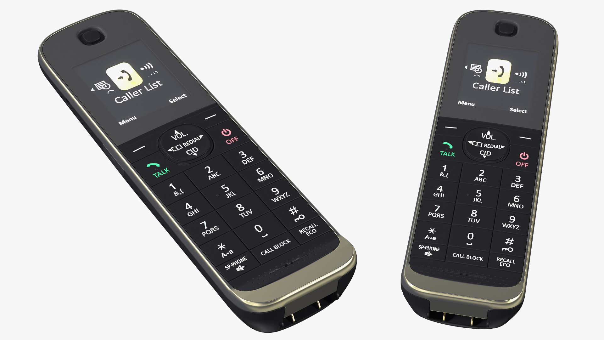3D Cordless DECT Landline Home Phone model