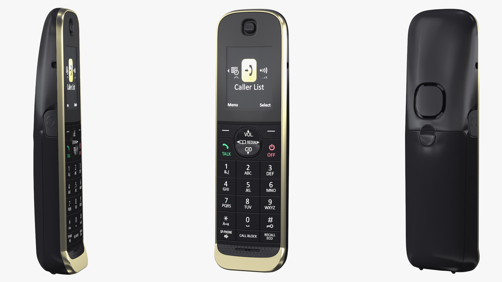 3D Cordless DECT Landline Home Phone model