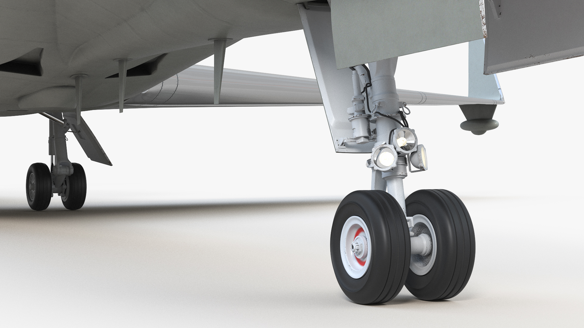 3D model CAEW G550 Green in Takeoff Position