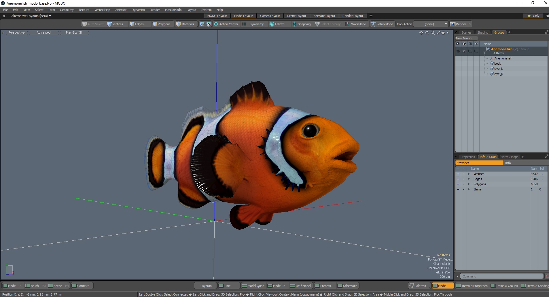 3D Anemonefish