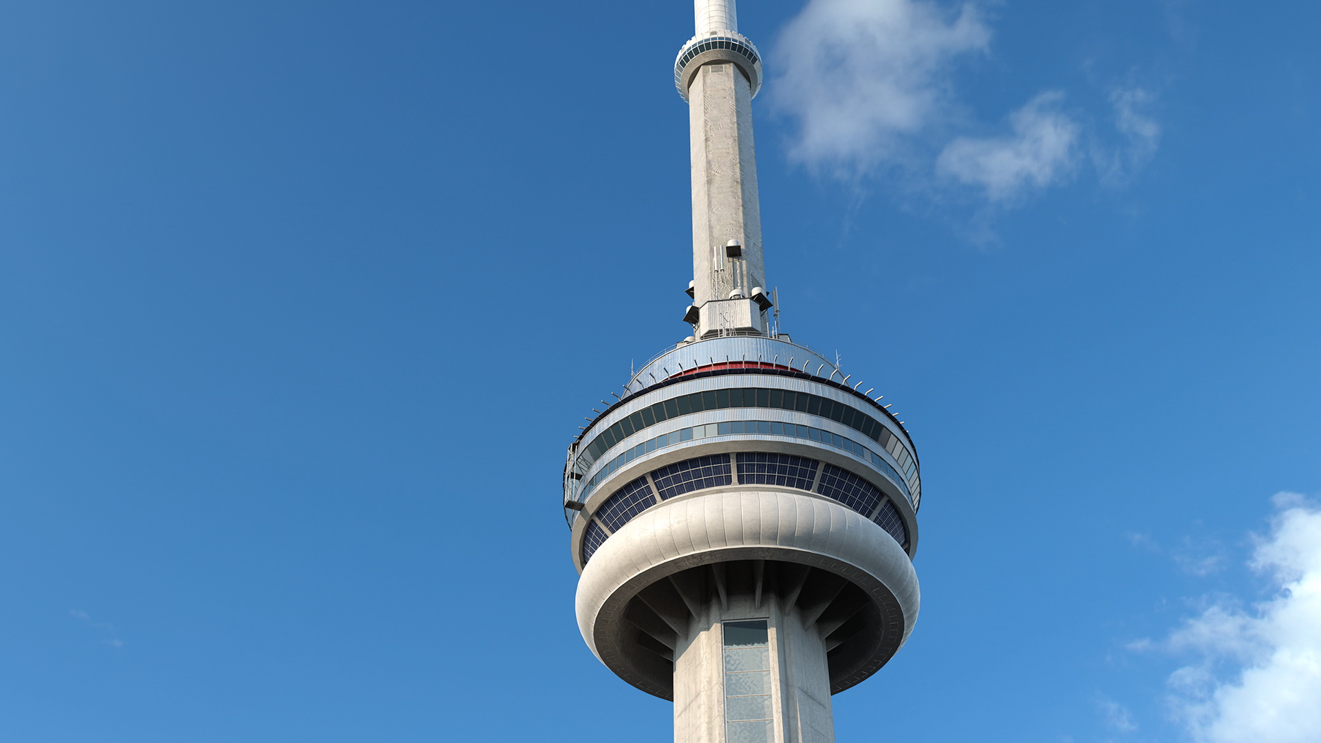 3D CN Tower Toronto