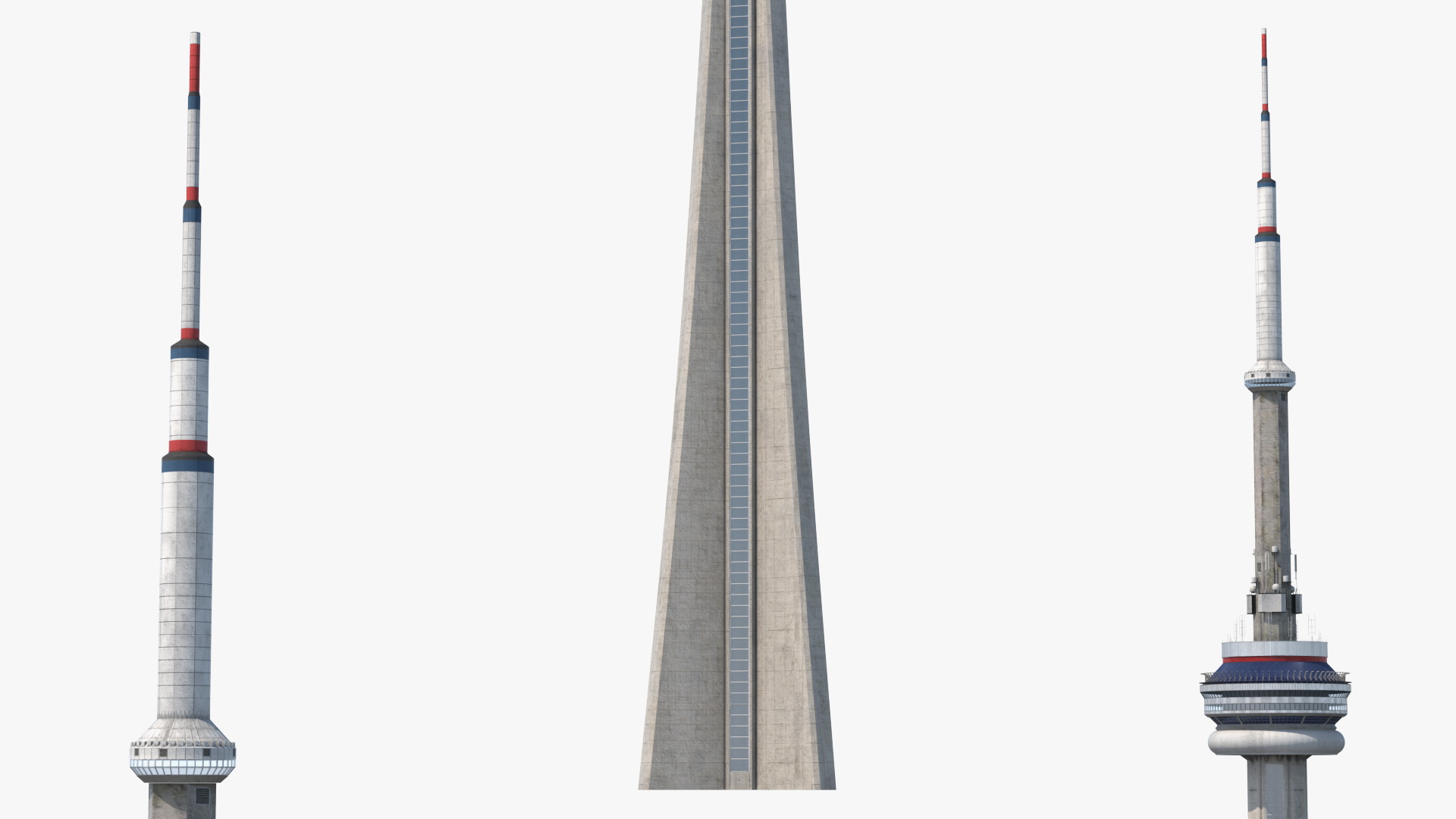 3D CN Tower Toronto