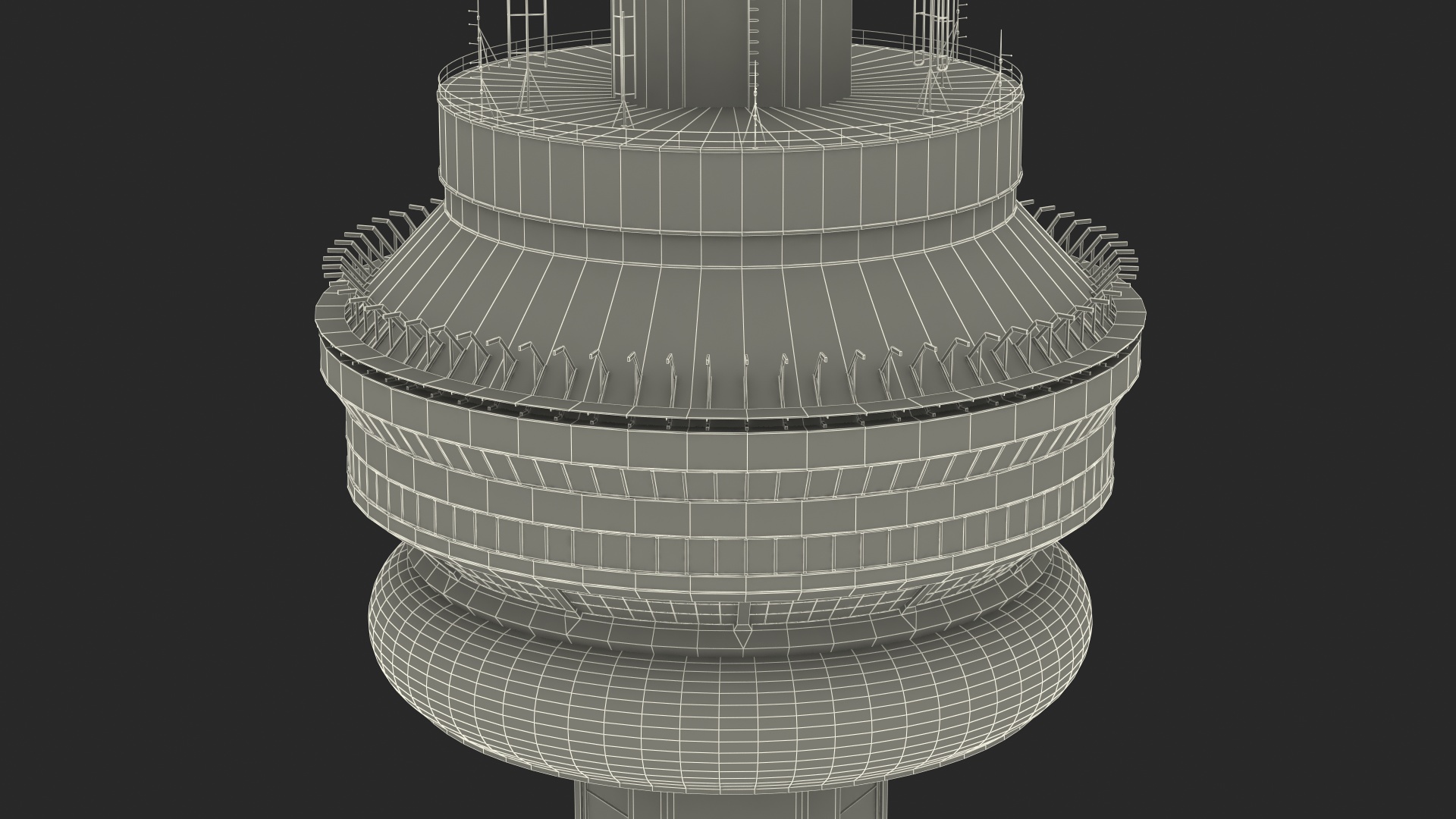3D CN Tower Toronto