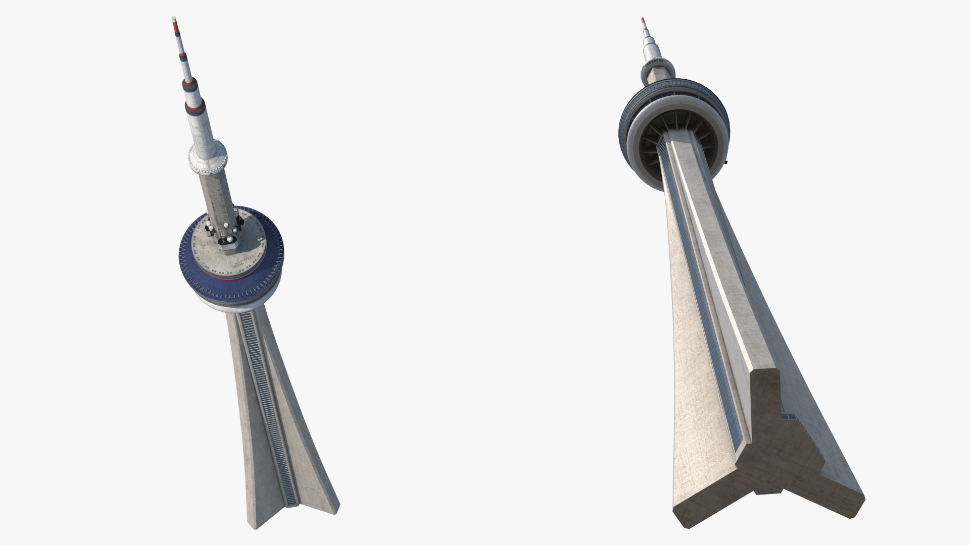 3D CN Tower Toronto