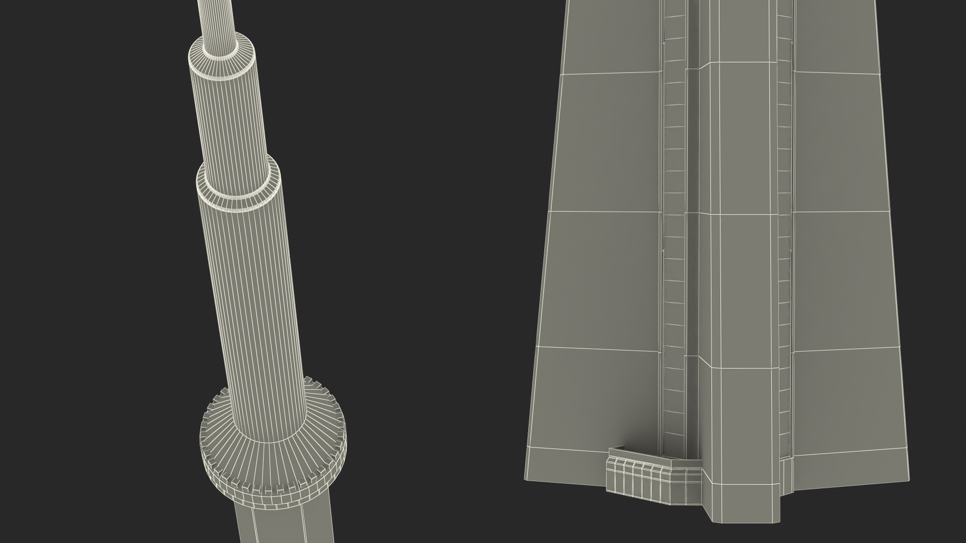 3D CN Tower Toronto