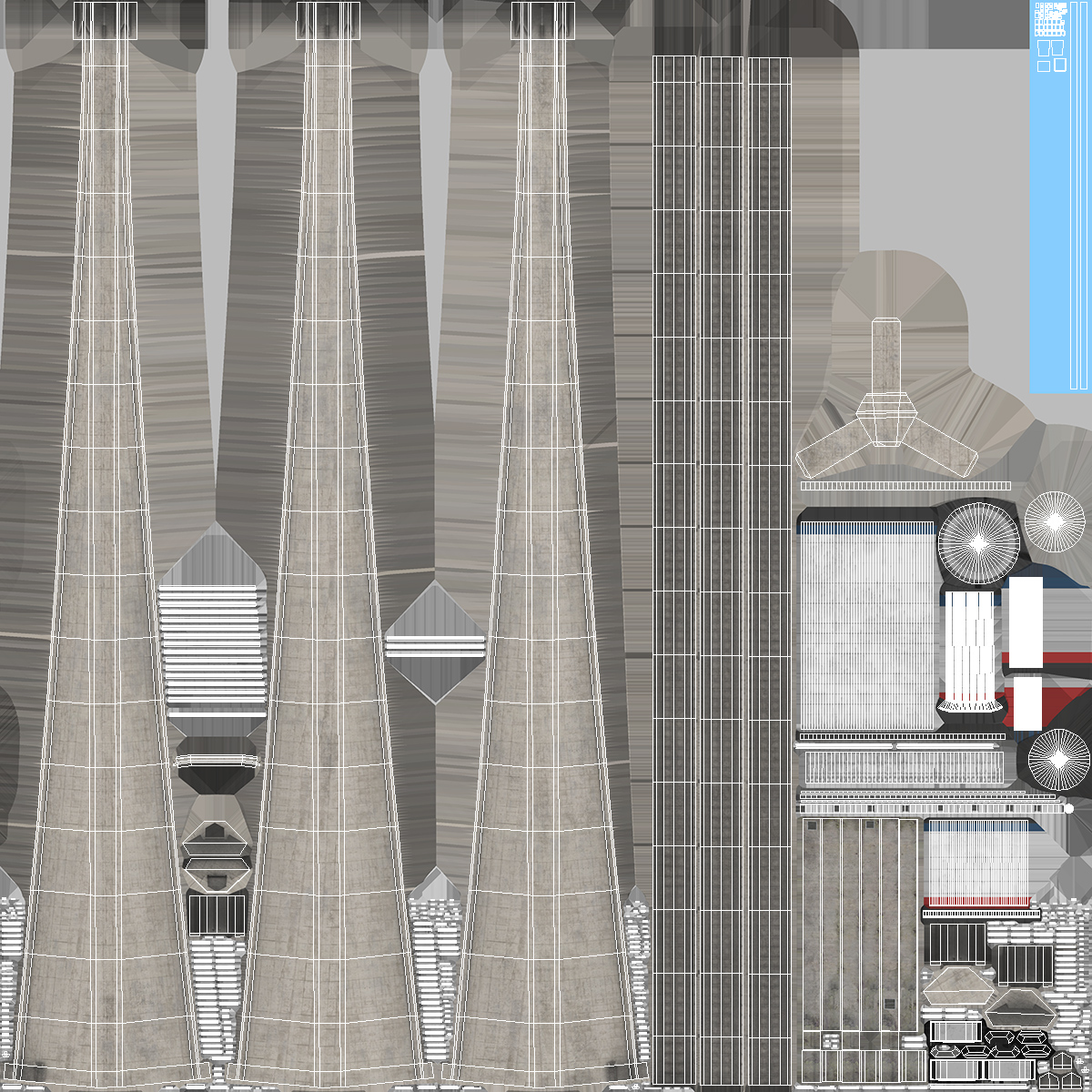 3D CN Tower Toronto