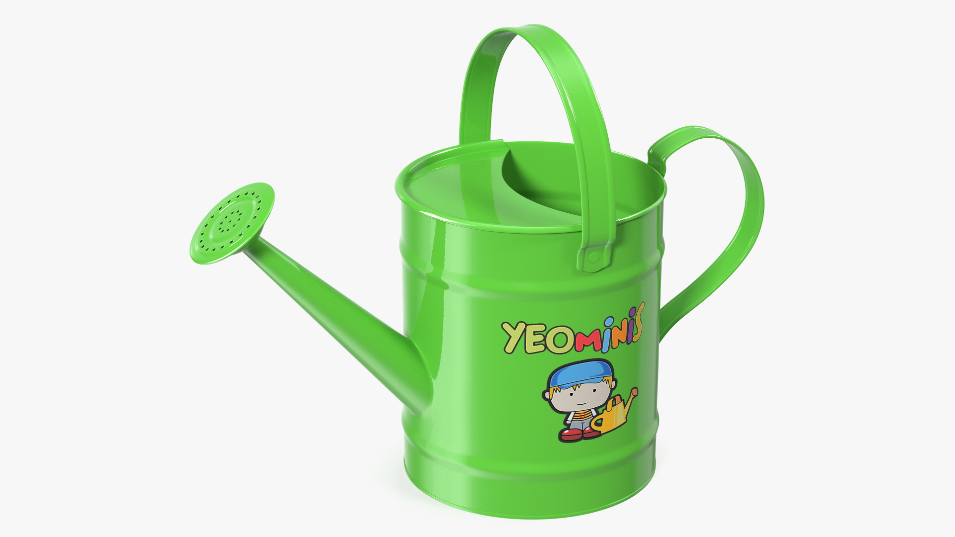 3D Metal Watering Can model