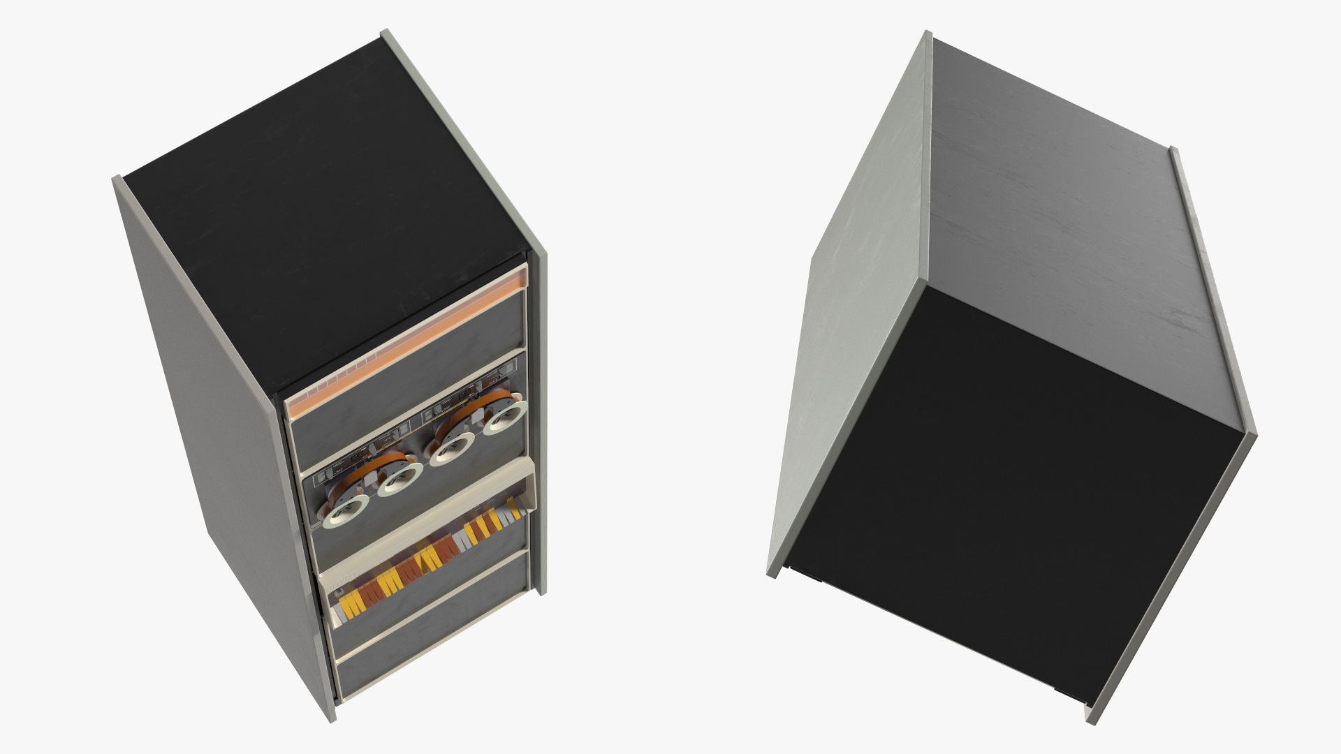 Vintage Retro Mini Computer 3D