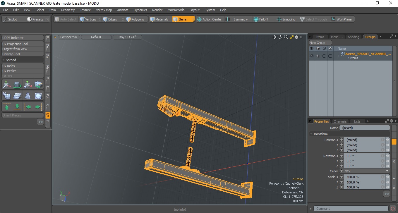 3D Axess SMART SCANNER 600 Gate model