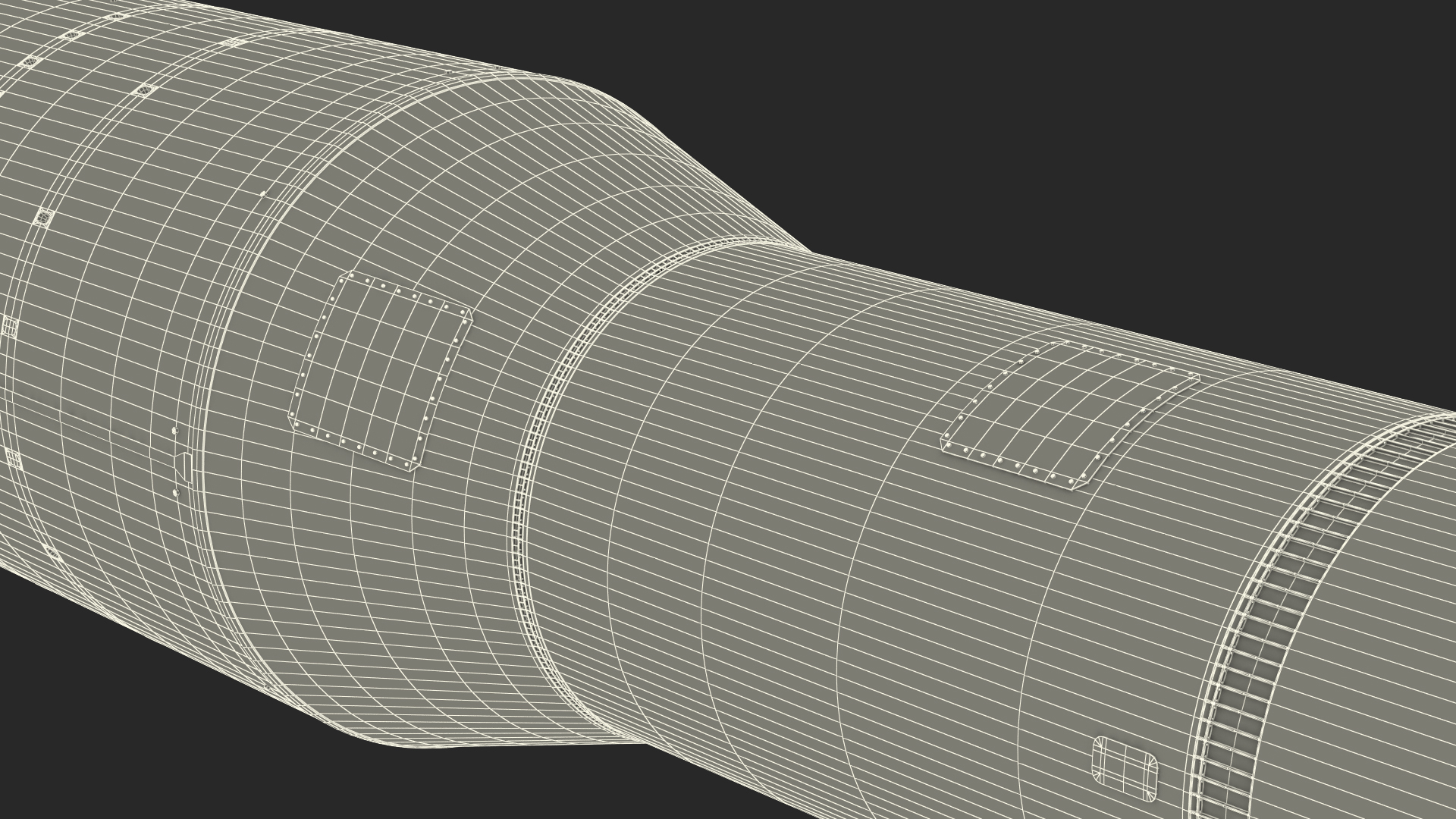 Atlas 500 Series Expendable Launch Vehicle 3D