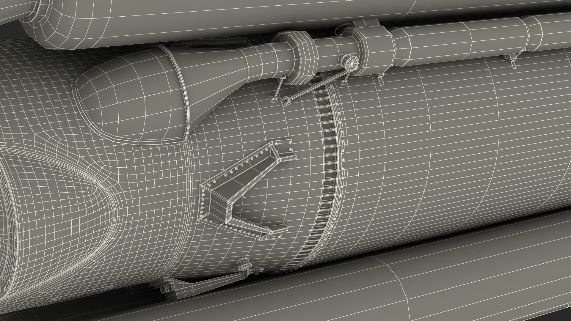 Atlas 500 Series Expendable Launch Vehicle 3D