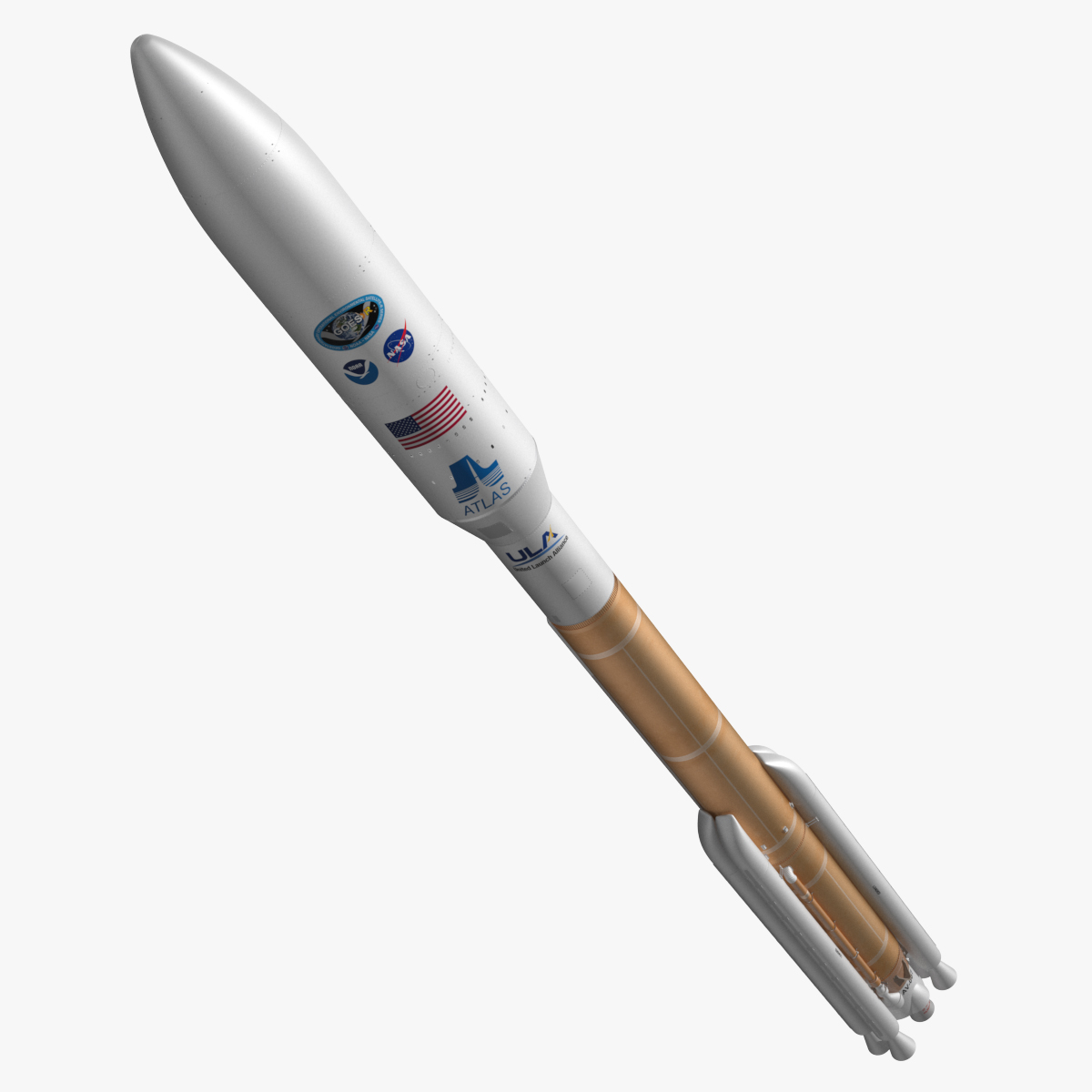 Atlas 500 Series Expendable Launch Vehicle, view 5