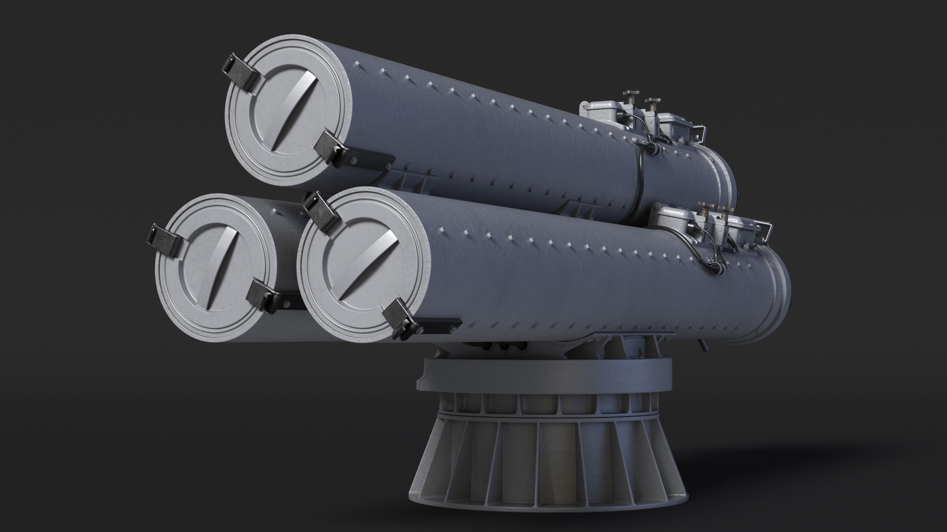 Mark 32 Torpedo Launching System 3D