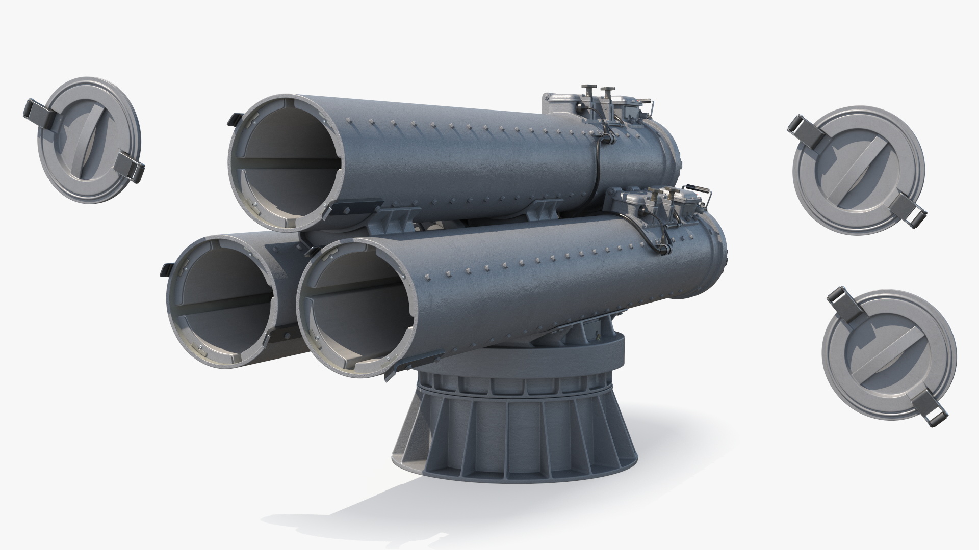 Mark 32 Torpedo Launching System 3D