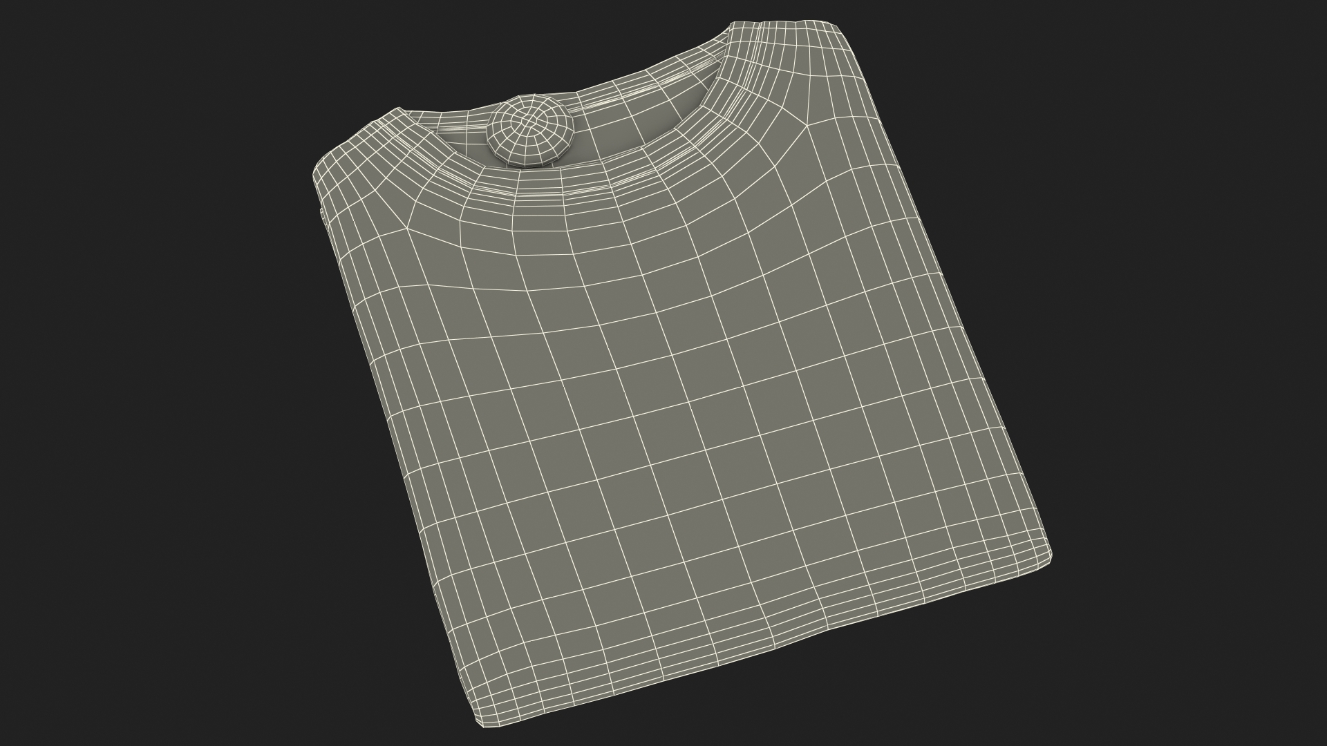 3D model T-shirt with Dome Security Tag