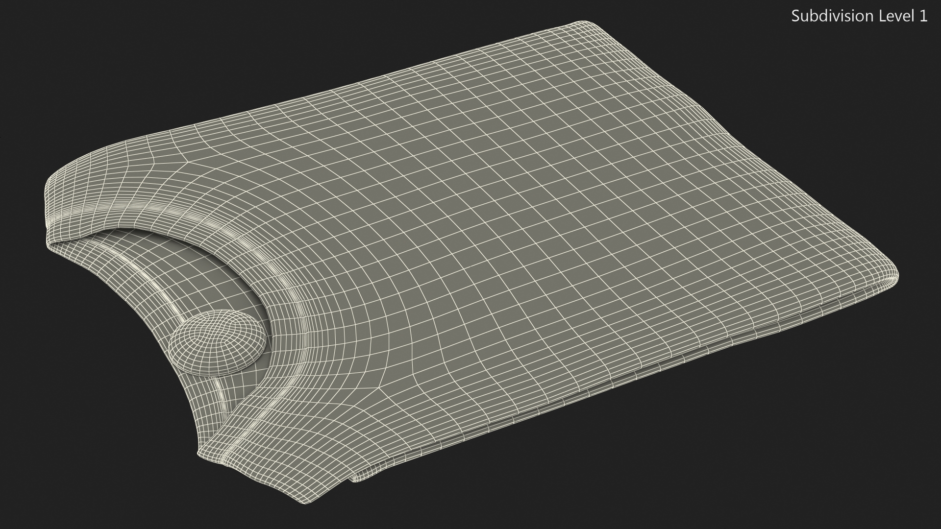 3D model T-shirt with Dome Security Tag