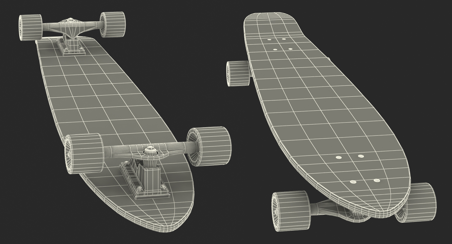 Longboard Generic 3D