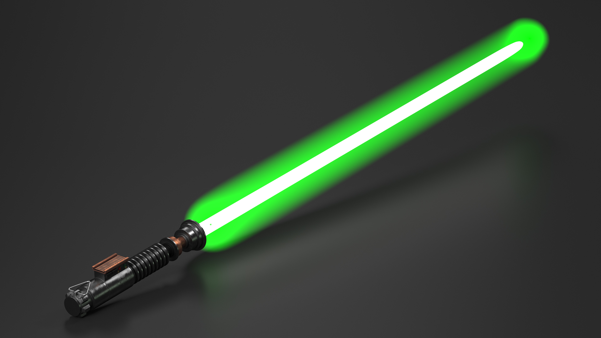 3D model Luke Skywalker Lightsaber