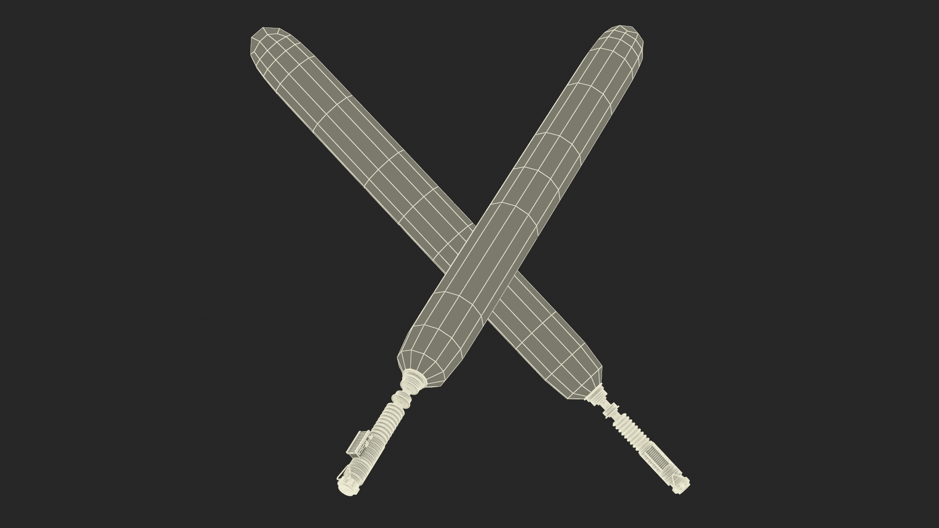3D model Luke Skywalker Lightsaber