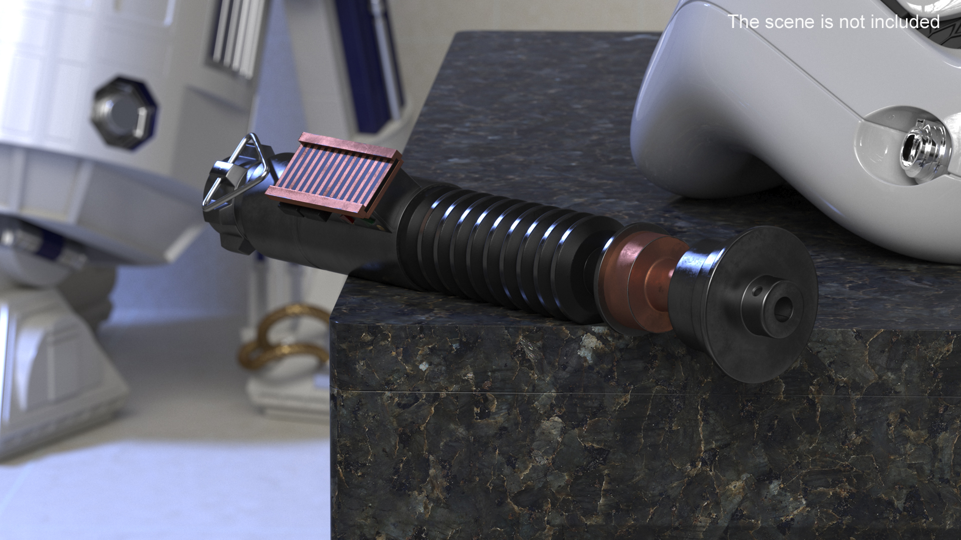 3D model Luke Skywalker Lightsaber