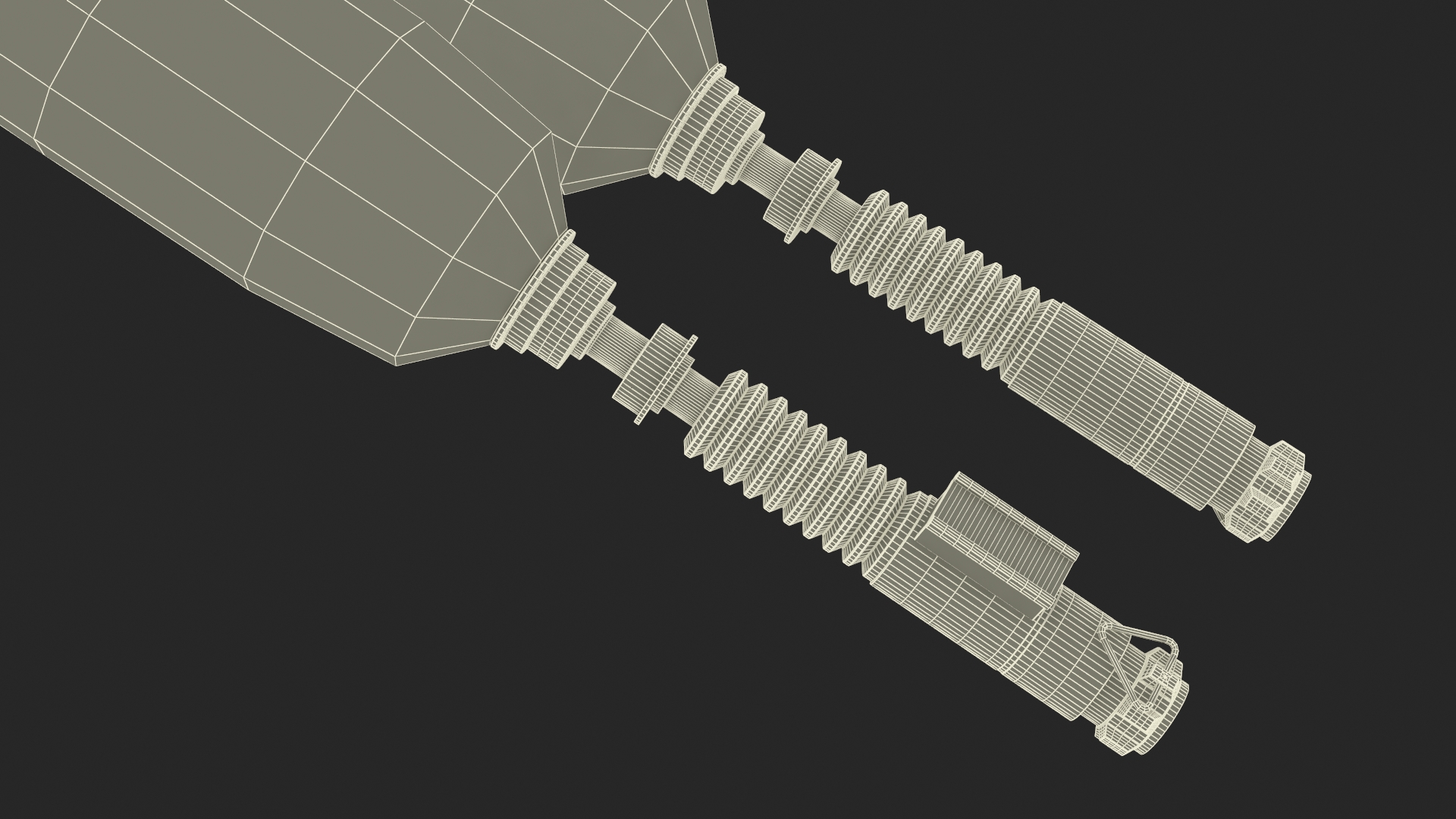 3D model Luke Skywalker Lightsaber