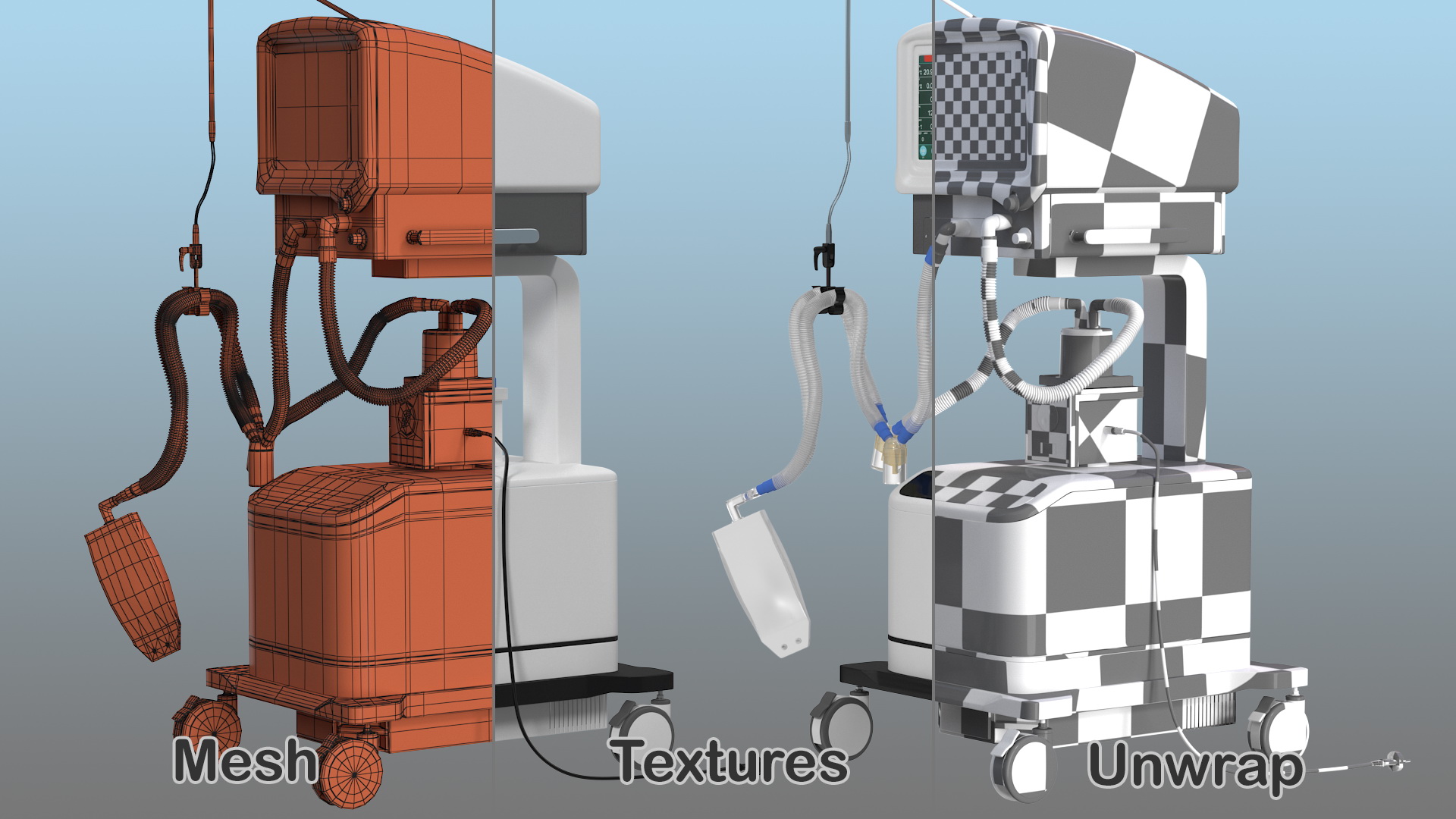 Intensive Care Unit 3D model