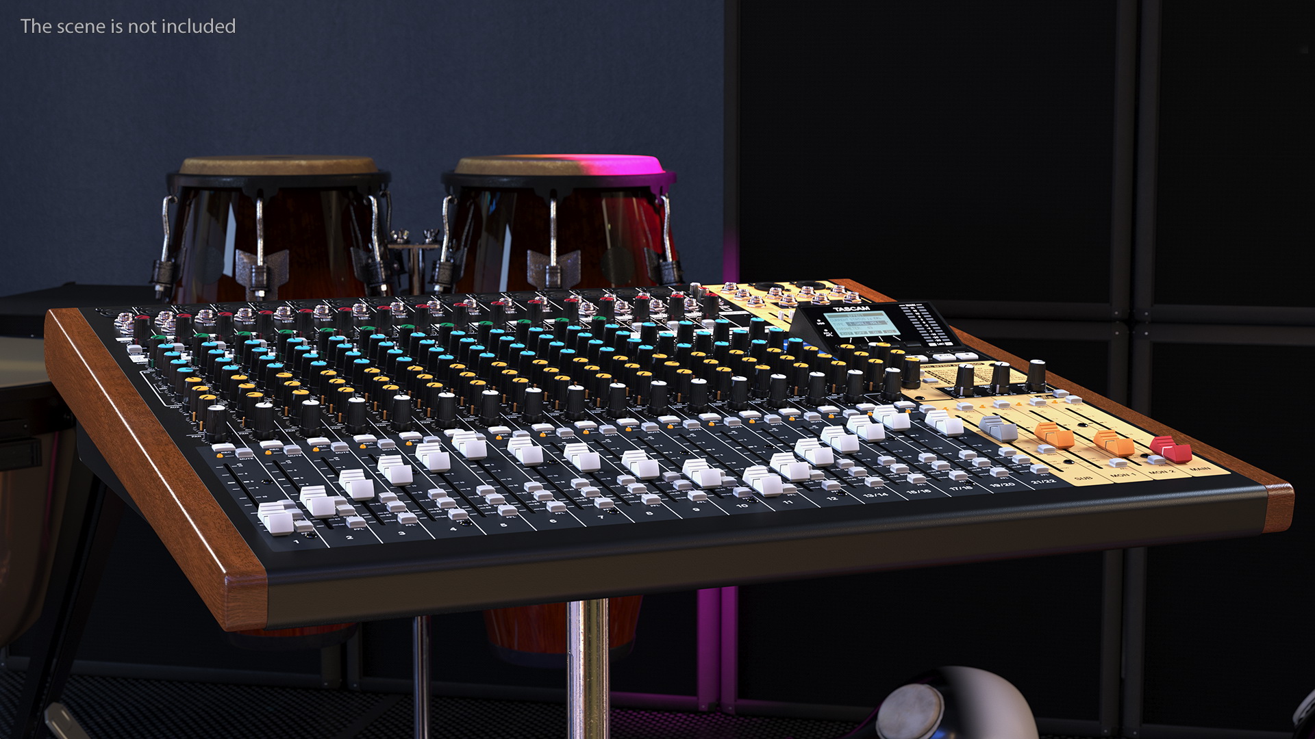 Analog Mixer Recorder On 3D model