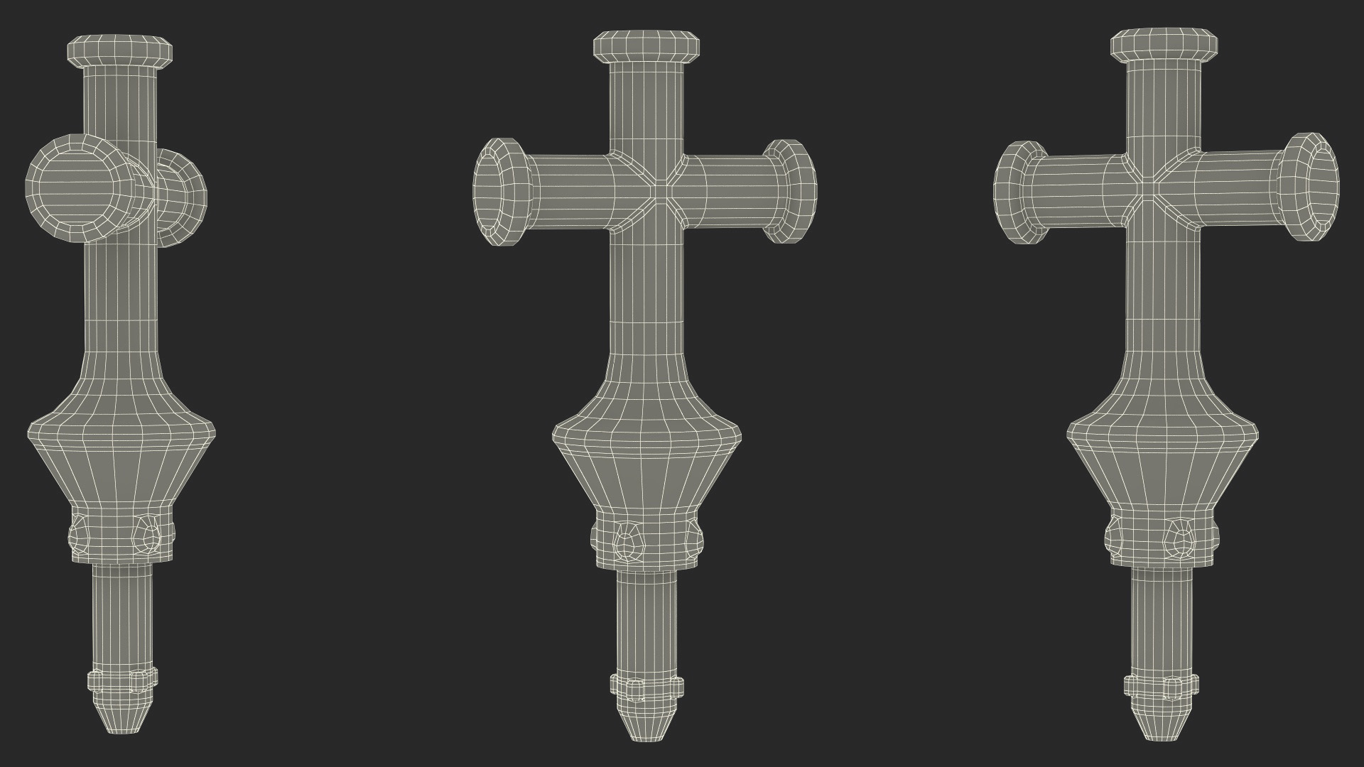 3D model Plastic Bollard Dock