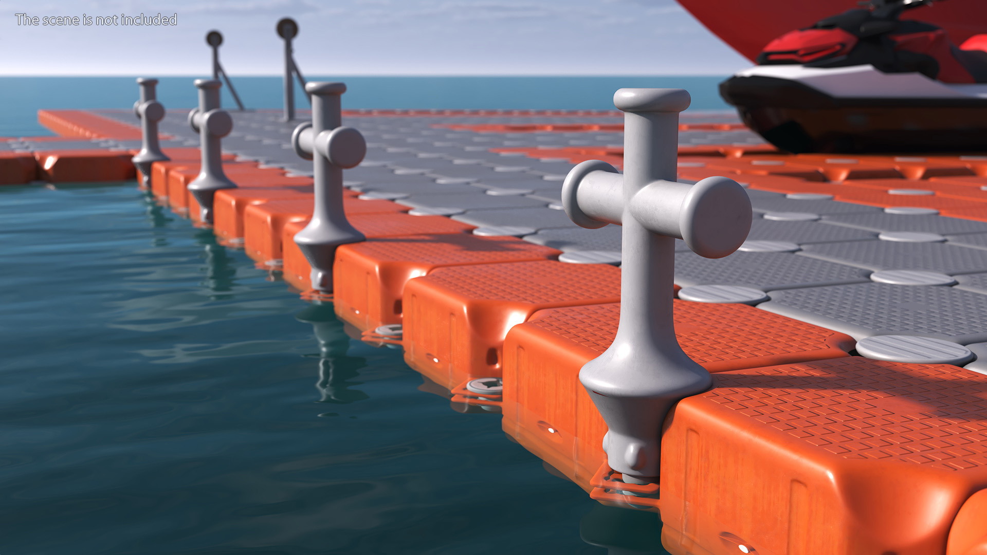 3D model Plastic Bollard Dock
